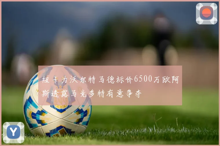 纽卡为沃尔特马德标价6500万欧阿斯透露马竞多特有意争夺